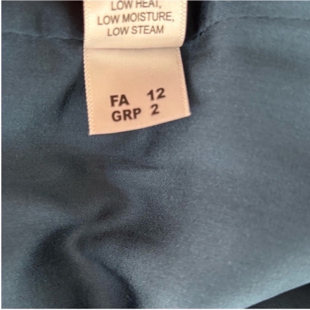 St John Pencil Skirt Office Tailored Boucle Wool Mohair Silk Teal Blue Size 4 - Picture 15 of 16